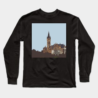Glasgow University tower Long Sleeve T-Shirt